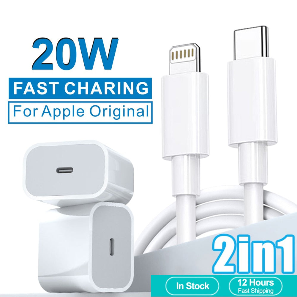 20W Fast Charger For Apple Products